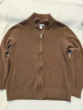 William Rast zip up knit sweater